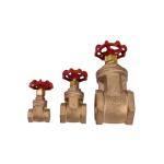 Vanne à vanne en bronze d'aluminium