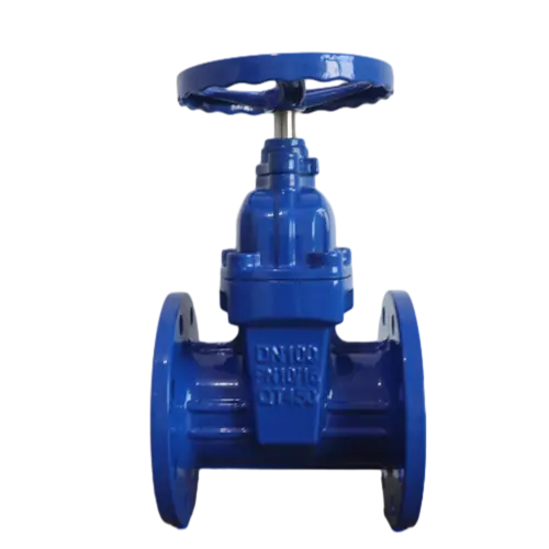 Produktbild des elektrischen Absperrschiebers Dark Rod, konzipiert für präzise Durchflussregelung und elektrische Betätigung in Industriesystemen