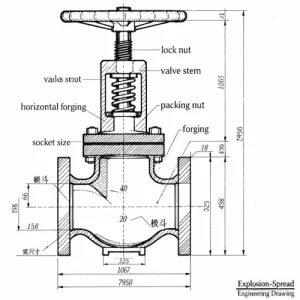 Vcore Valve Explosion-Proof Valve structure image