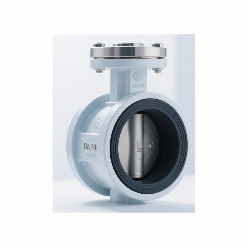 Vanne papillon hygiénique DN100 avec siège EPDM - Certifiée EHEDG et FDA