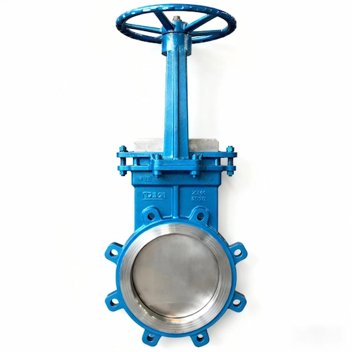 Katup gerbang bubur cair untuk kontrol aliran yang efisien dan penghentian pada pipa bubur, katup Vcore