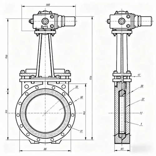 liquid-slurry-gate-valve-structure. liquid-slurry-gate-valve-structure.