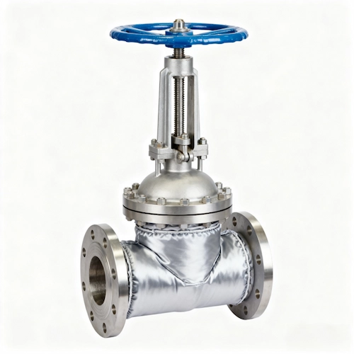 Low temperature cryogenic gate valve designed for efficient sealing and flow control in extreme conditions, Vcore Valve