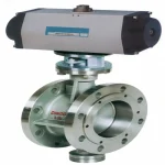 다중 금속 하드 씰 버터플라이 밸브