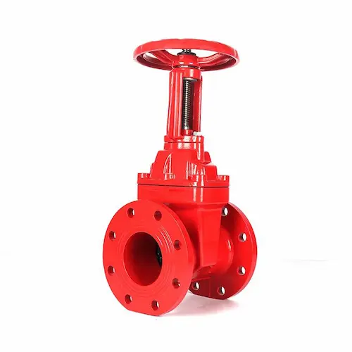 Vcore Valve Fire Hydrant Rising Stem Gate Valve outdoor application image
