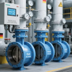 Vcore Valve Telescopic Butterfly Valve pipeline installation image