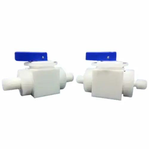 Шаровой кран из ПТФЭ