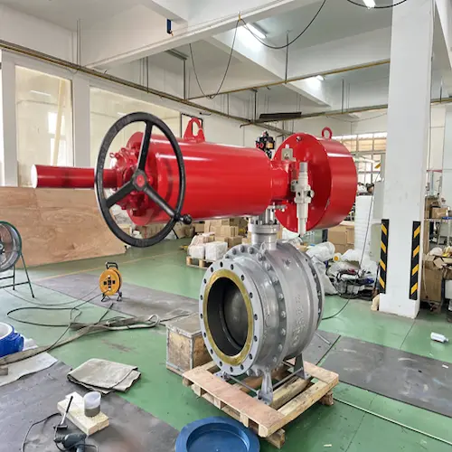 صمام كروي للأنابيب يتم تشغيله بالهواء المضغوط في تطبيقات الصناعة