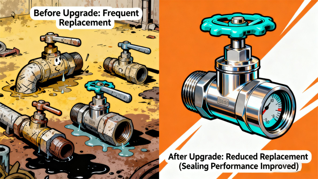 the Sealing Performance of Valves leakage rate across different working media