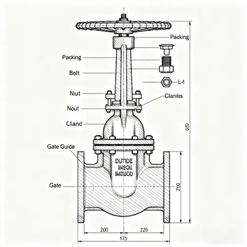 Vcore Valve gate valve internal structure reference for resilient seat review