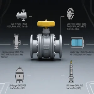 Van bi ngắt được lắp đặt trong hệ thống phân phối nước để cách ly