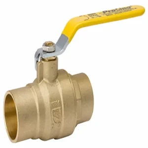 Solder Ball Valve product image, designed for easy installation with solder connections, providing efficient flow control in plumbing and fluid systems