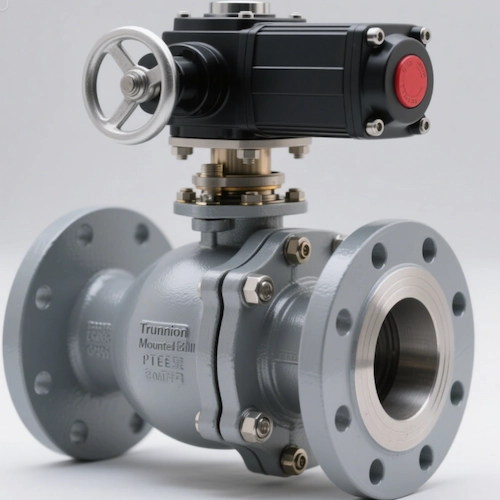 Trunnion Ball Valve with Full Bore for High-Pressure Applications
