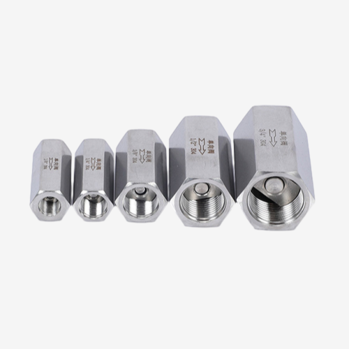 Stainless-Steel-316-304-Air-Check-Valve-High-Pressure-Hexagonal-Internal-Thread