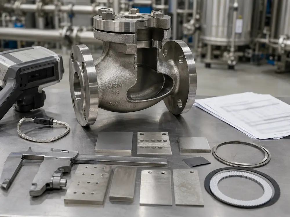 316 CF8M stainless steel valve material review for corrosion resistance