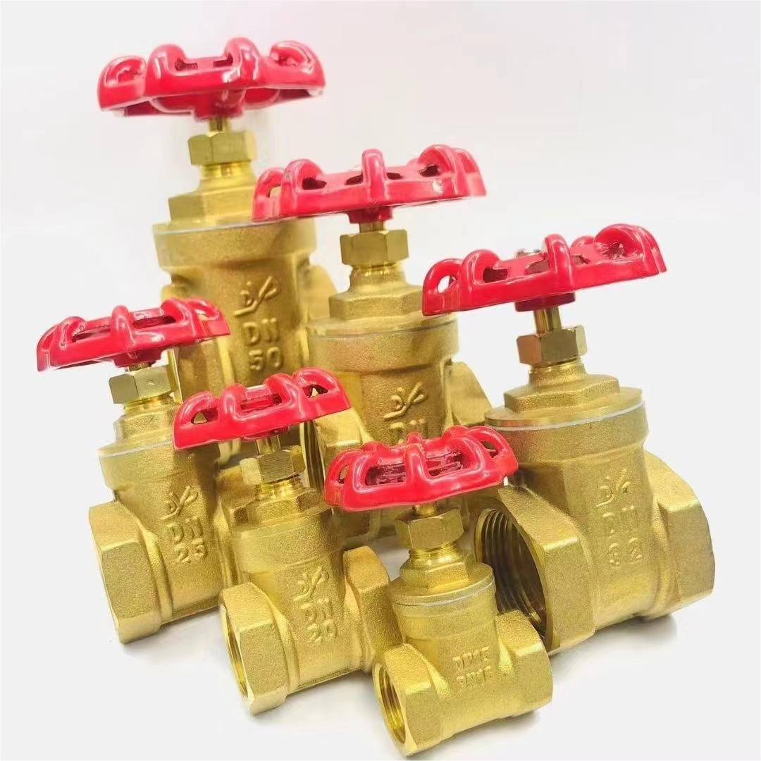 Válvulas de bronce Vcore Valve para aplicaciones de tuberías de agua marina