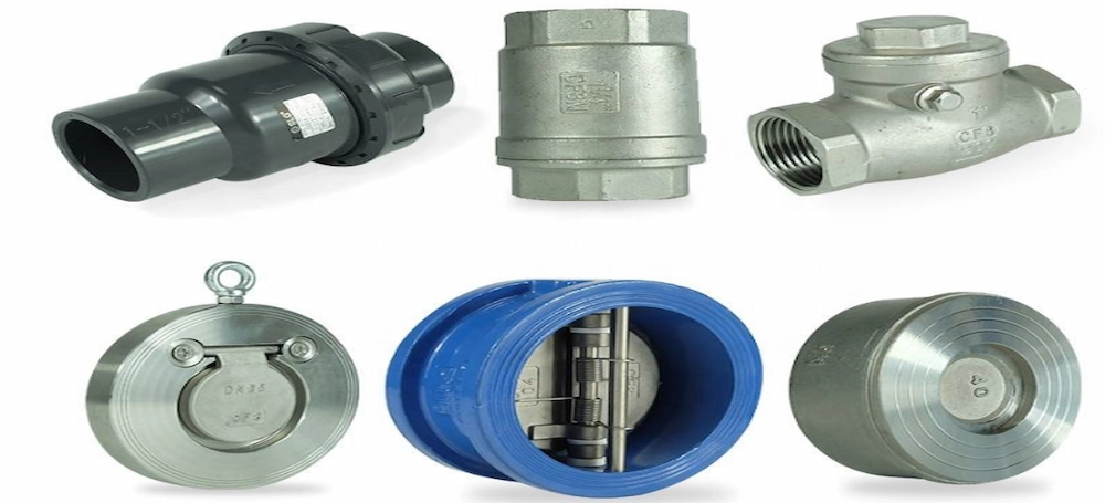 Swing check valve for low-pressure pipeline systems, effectively preventing backflow