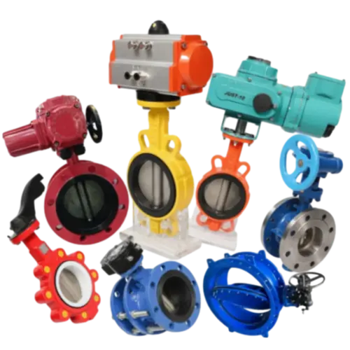 wafer, lug, and double flange butterfly valves