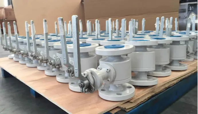 フローティングボールバルブ