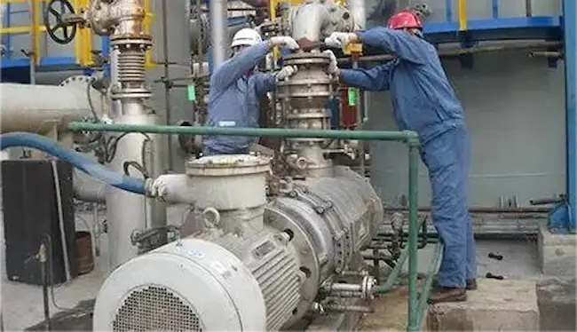 задвижка открыта или закрыта