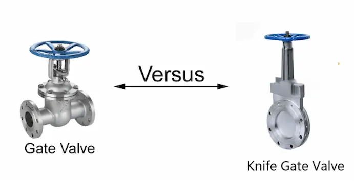 knife gate valve vs gate valve comparison