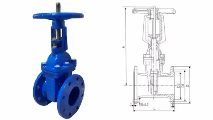 rising-stem-gate-valve-structure-and-operation