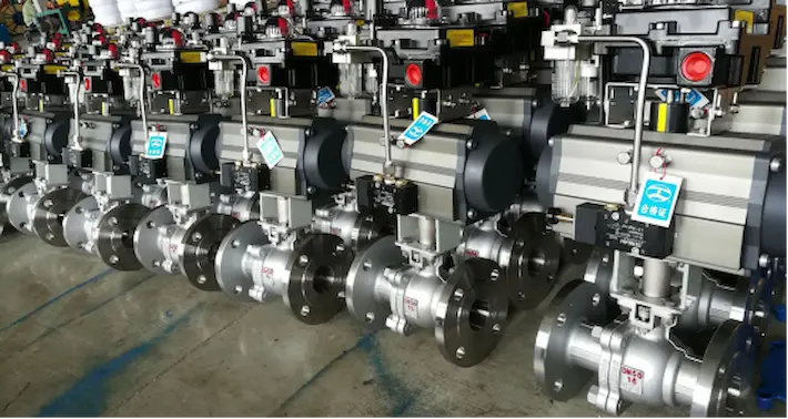 صمام كروي من الفولاذ المقاوم للصدأ