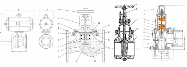 типы паровых клапанов