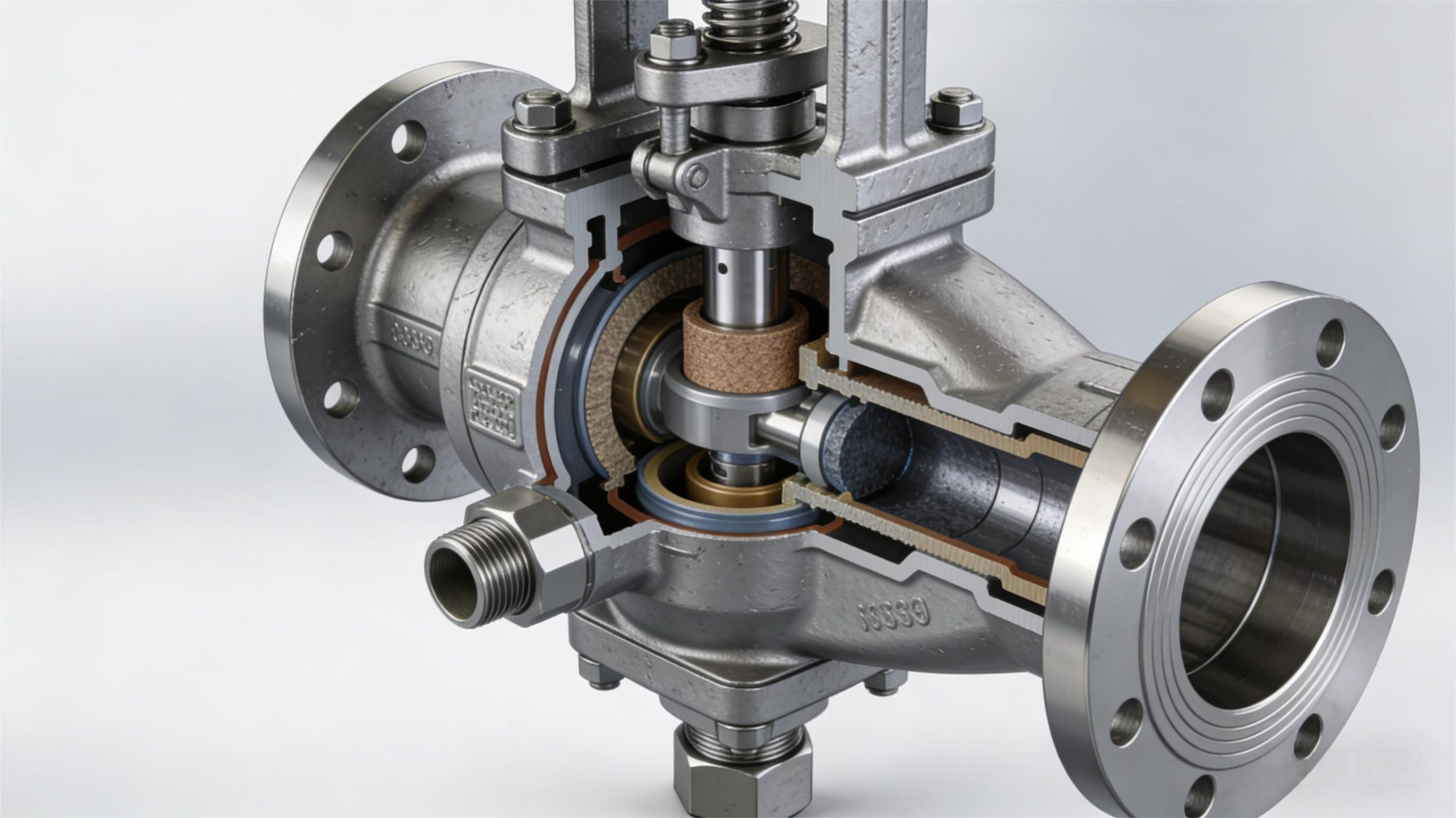 Hybrid Soft-Hard Seal Valve Technology Diagram for Industrial Use