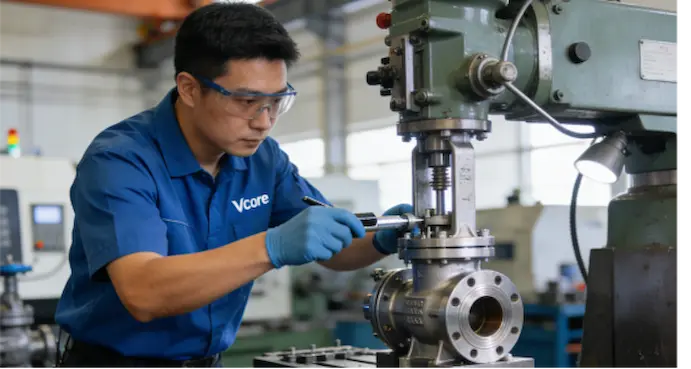 Vcore 밸브 스톱 밸브 및 게이트 밸브 제조