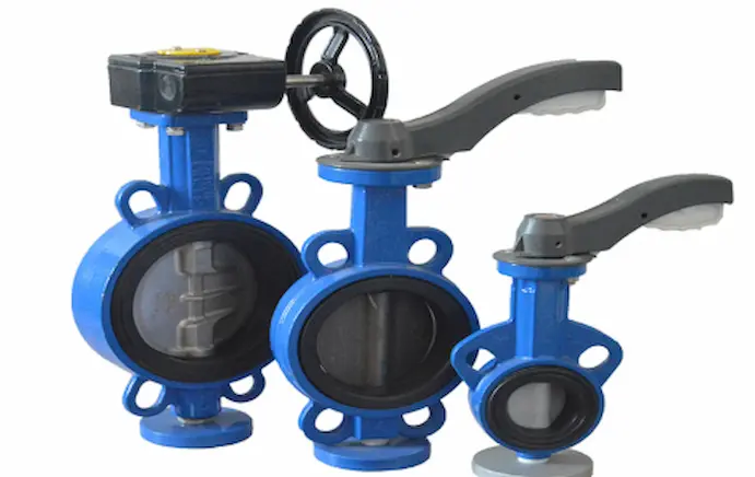 wafer-butterfly-valve-structure-and-installation