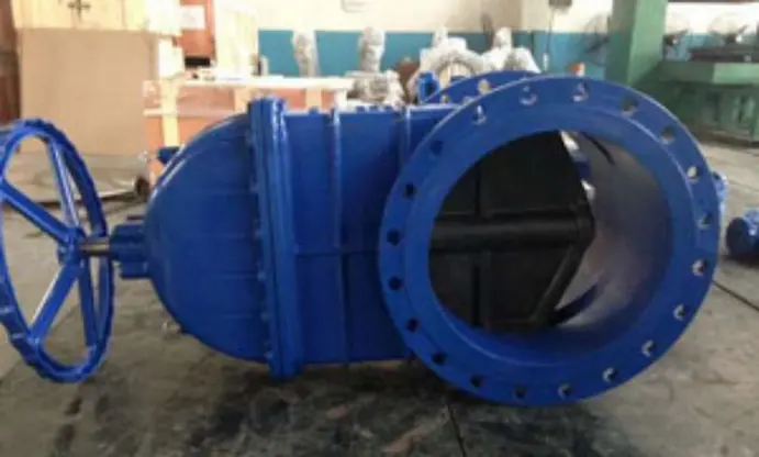 صمام بوابة 24 بوصة، صمام بوابة كبير القطر، ذو حواف، بواسطة صمام Vcore.