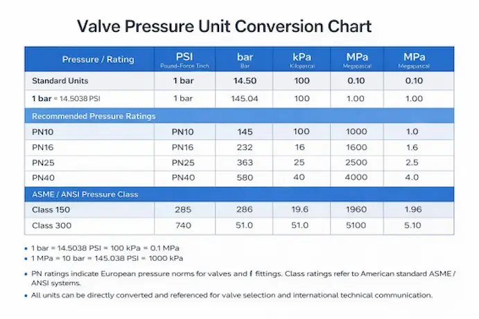 Valve-pressure-unit-comparison-chart.