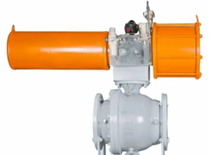 low-torque-ball-valve-with-pneumatic-actuator.