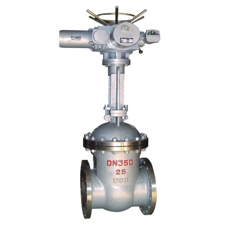 High temperature and high pressure hard seal straight-through flange valve