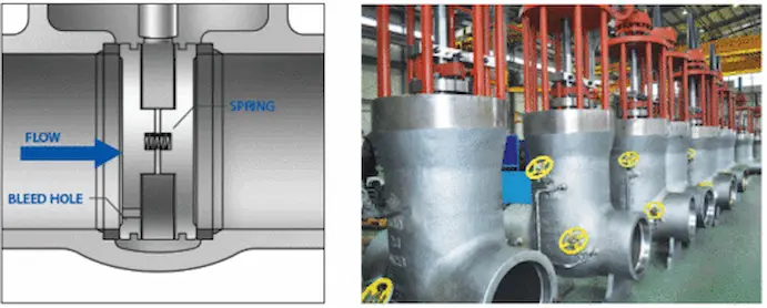 Parallel Slide Gate Valves: A reliable high-pressure valve for industrial use.