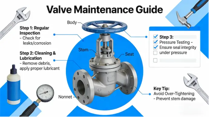 Valve Maintenance: Ensure longevity and performance with proper care.