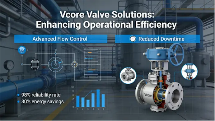 Решения для клапанов Vcore, повышающие эксплуатационную эффективность.