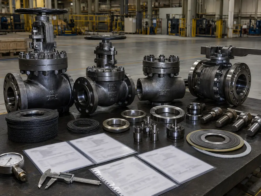 High temperature high pressure valves selection guide for steam power plant and refinery service