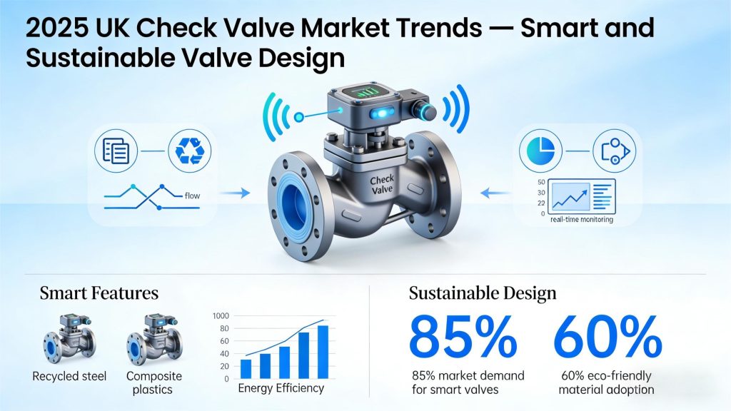 Тенденции рынка устройств предотвращения обратного потока в Великобритании в 2025 году – продуманная и устойчивая конструкция клапанов