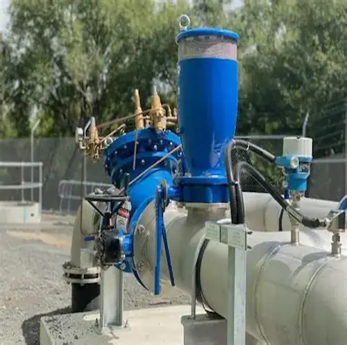 Air-Release-Valve-Installed-in-Industrial-Pipeline-to-Prevent-Air-Locks.