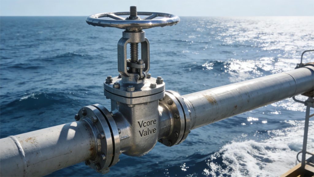 Van Thép Duplex lắp đặt trong hệ thống đường ống dẫn nước biển ngoài khơi - Vcore Valve Van Thép Duplex lắp đặt trong hệ thống đường ống dẫn nước biển ngoài khơi - Vcore Valve