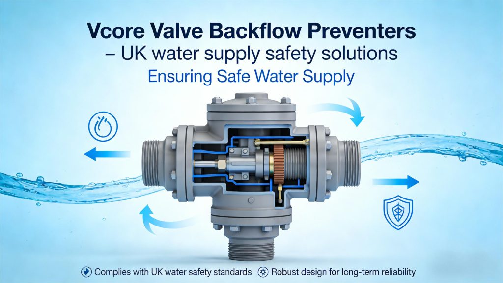 Предотвратители обратного потока клапана Vcore — решения по обеспечению безопасности водоснабжения в Великобритании