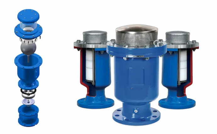 실시간 모니터링 기능을 갖춘 공기 방출 밸브