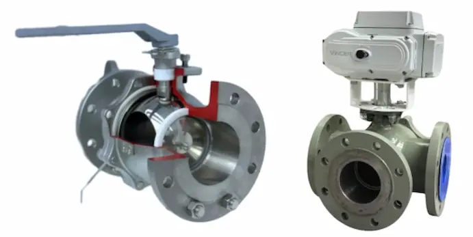 บอลวาล์วในอุตสาหกรรมระบบควบคุมของเหลว บอลวาล์วในอุตสาหกรรมระบบควบคุมของเหลว