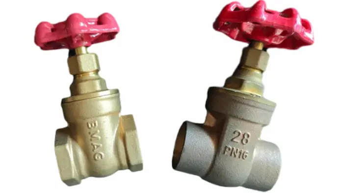 황동 밸브 대 청동 밸브