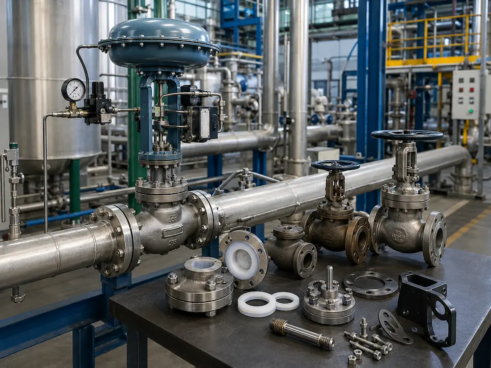 Control valves and engineered process valves for industrial plants Control valves and engineered process valves for industrial plants