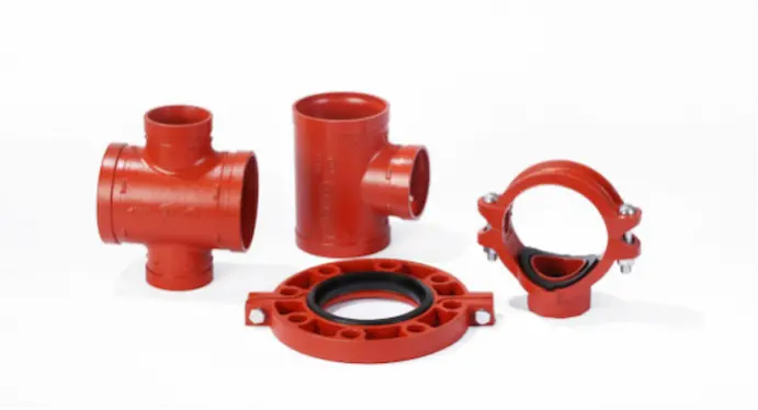 có rãnh-kết nối-ống-khớp nối-đường ống công nghiệp