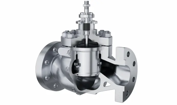 โครงสร้างหลายขั้นตอนป้องกันการเกิดโพรงอากาศวาล์วตัดแต่ง