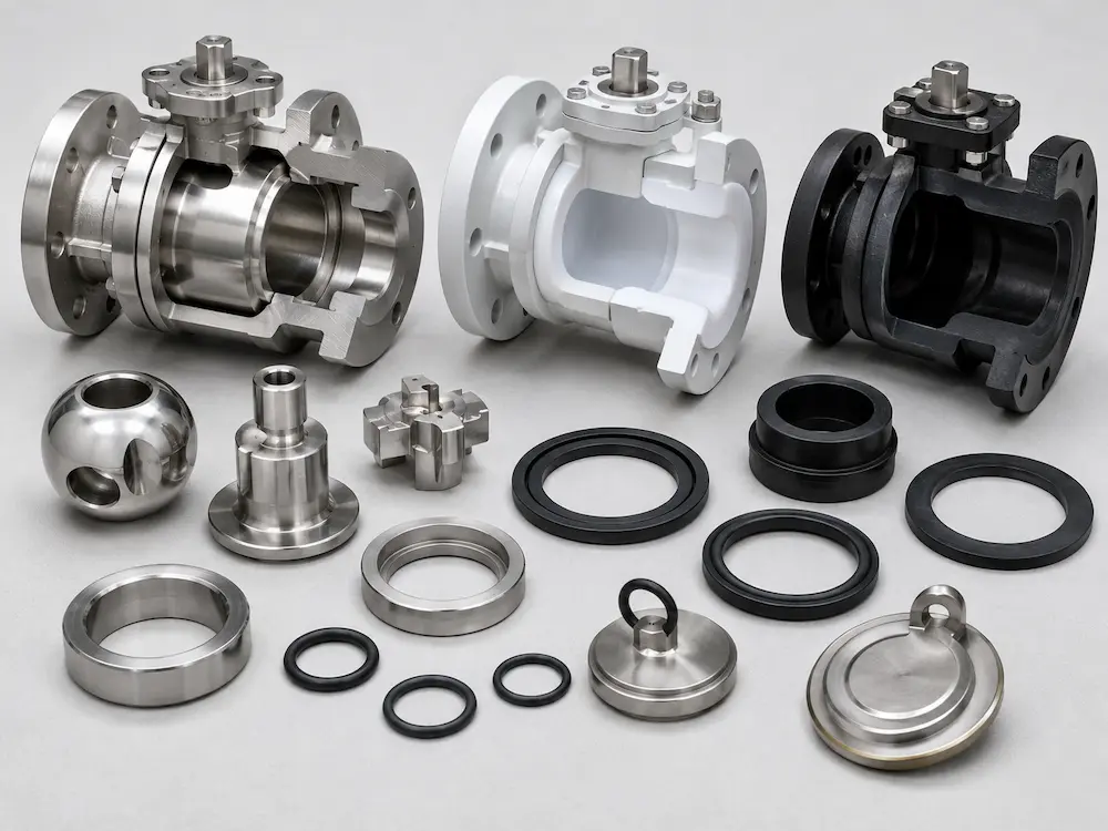 Materiais de válvulas químicas, incluindo ligas e revestimento de borracha PTFE EPDM de aço inoxidável Materiais de válvulas químicas, incluindo ligas e revestimento de borracha PTFE EPDM de aço inoxidável